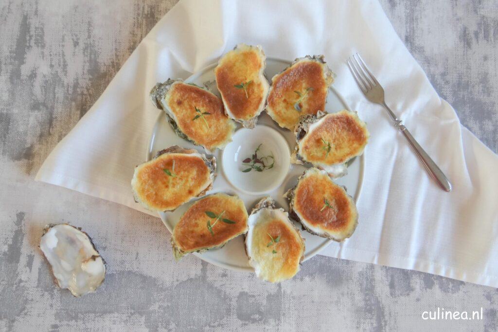 Oesters met Champagne sabayon