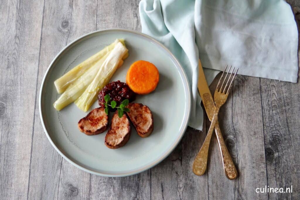 Varkenshaas met heerlijke chutney