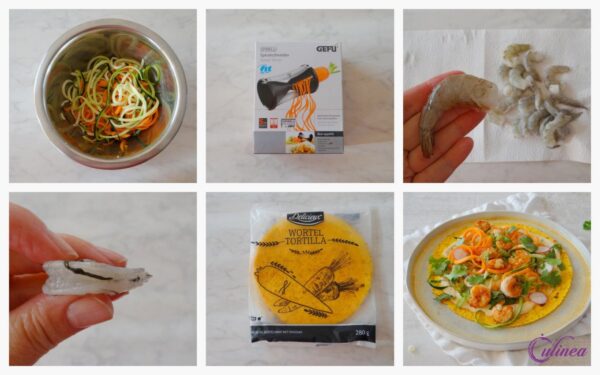 Aziatische Wraps met Garnalen