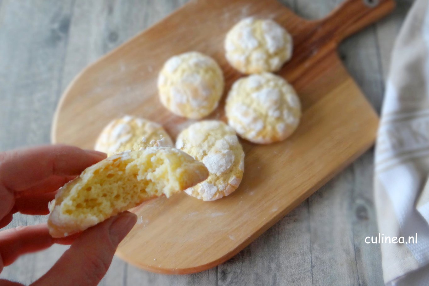 Craquelé citroen boterkoeken