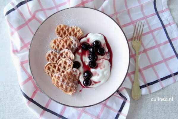 bananenbrood wafels met kaneel