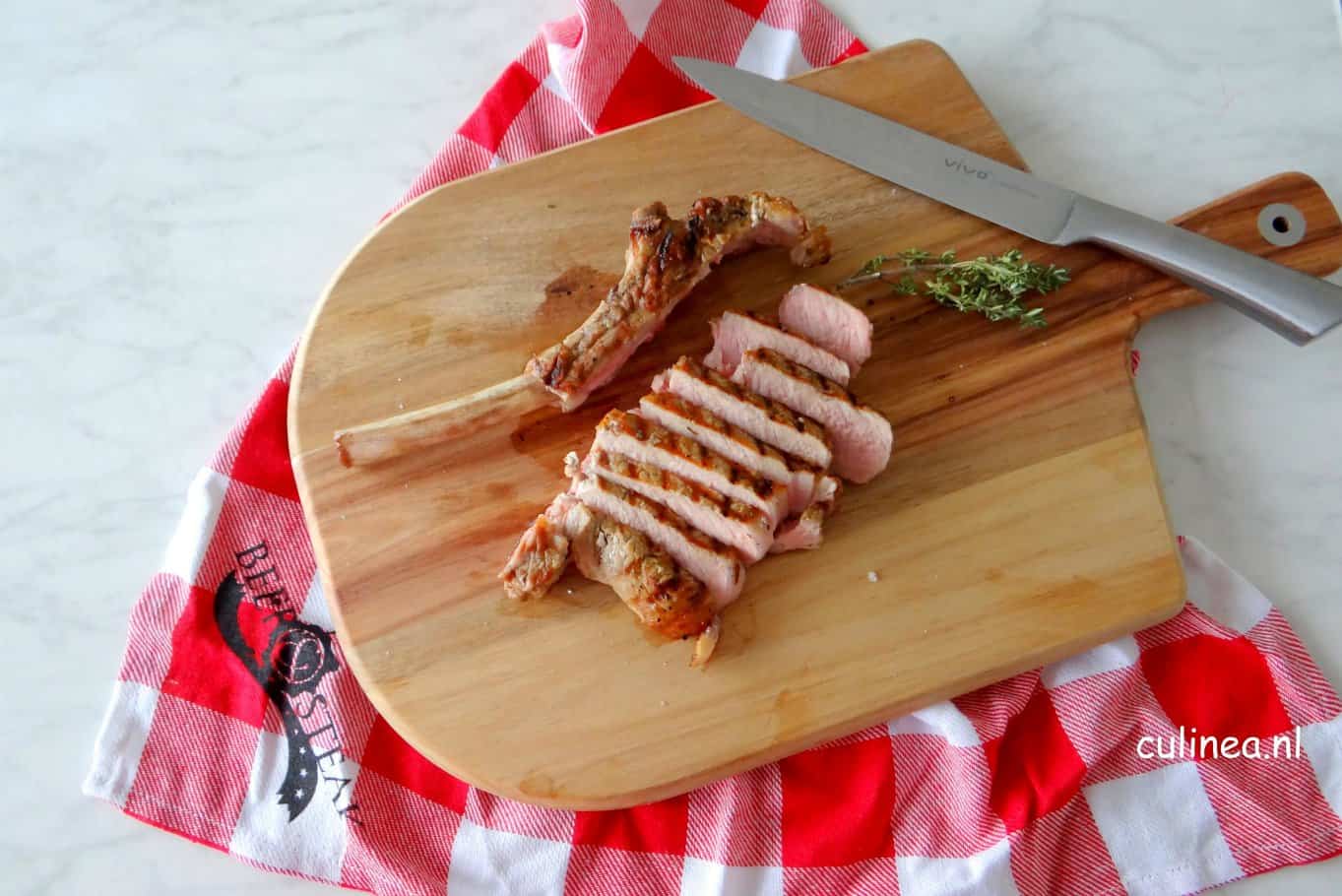 gegrilde kalfs tomahawk