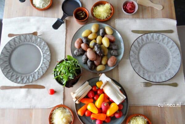 Racletten op de Pizzarette