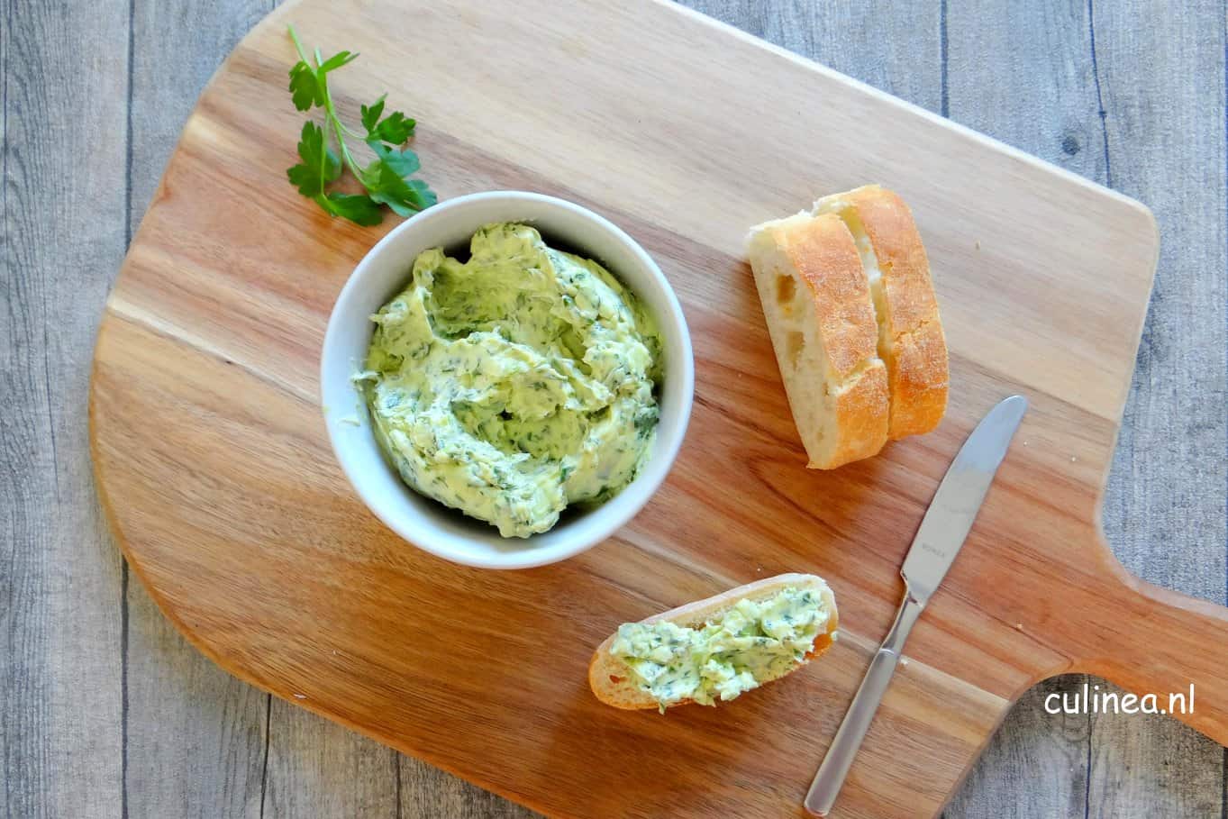 simpel zelf kruidenboter maken