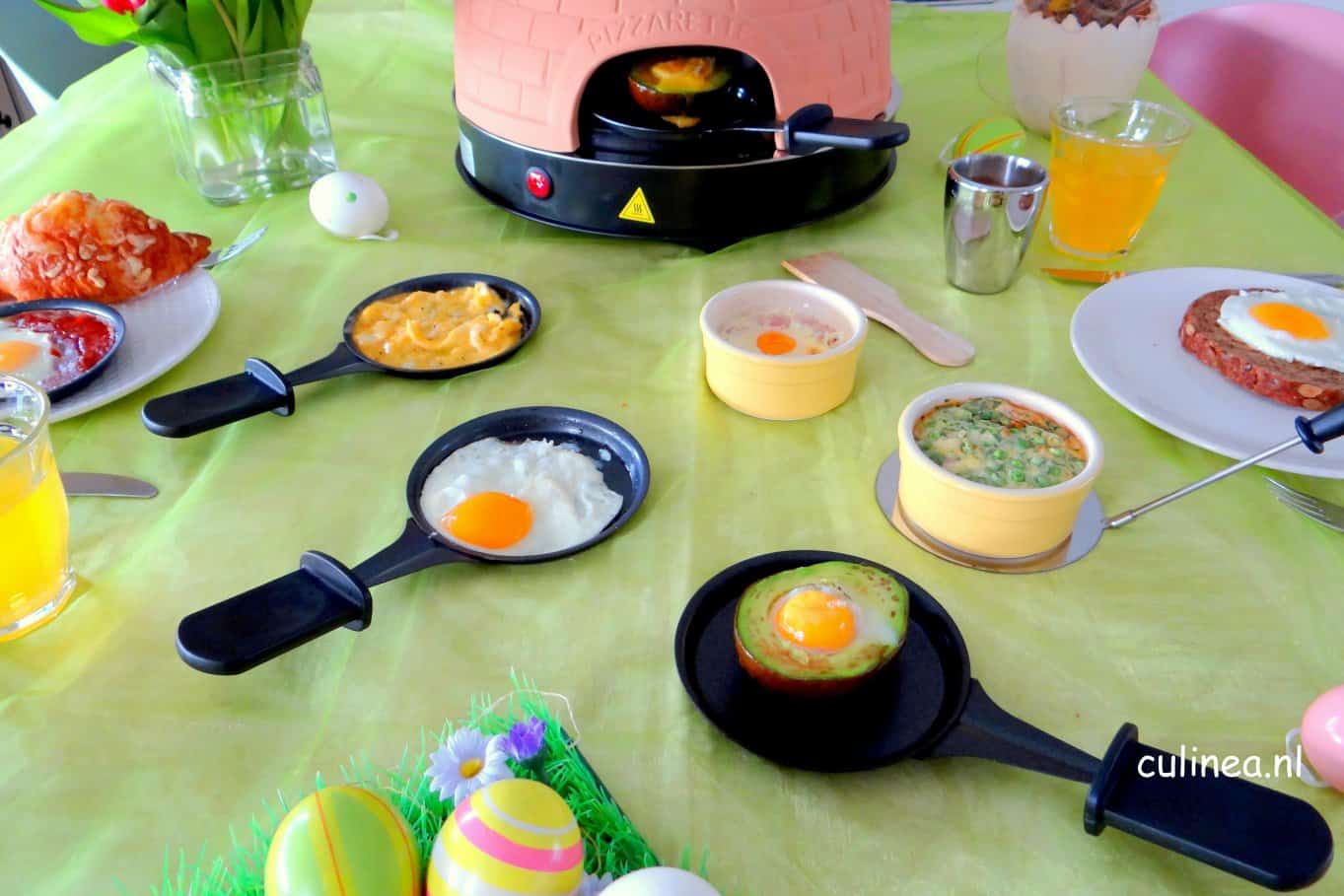 Pizzarette met Pasen