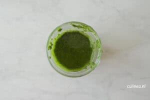 Orzotto met asperges en dillepesto
