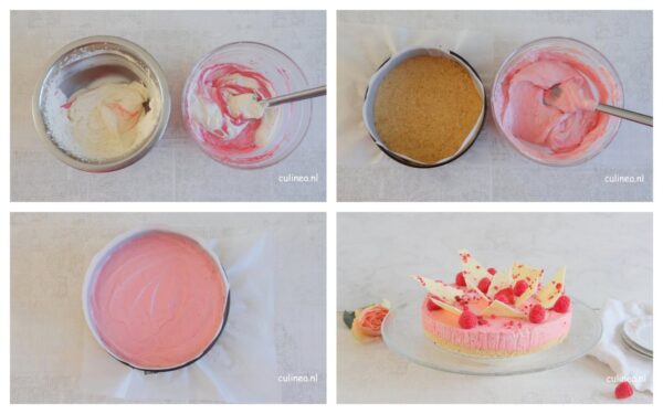 Ruby chocolade cheesecake