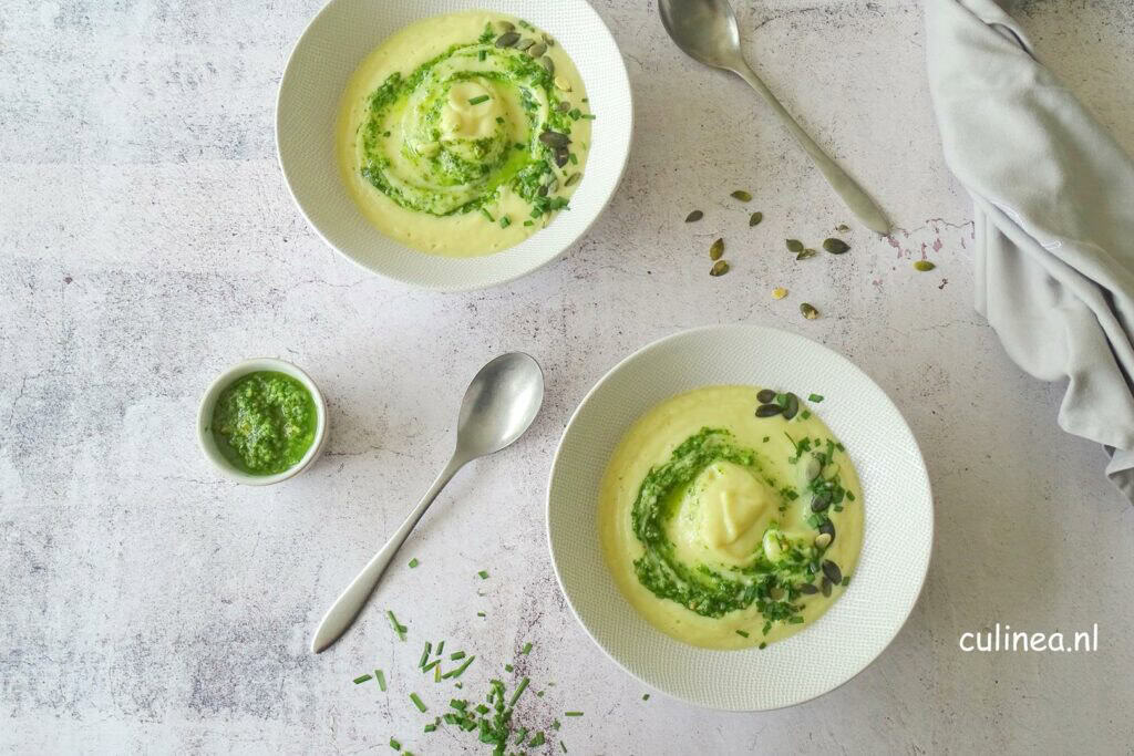 Bloemkoolsoep met kerrie