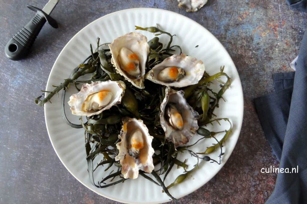 Oesters van de barbecue