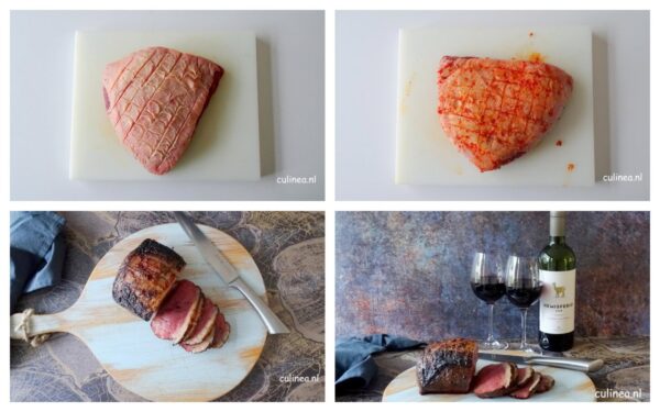 Picanha met chili knoflook uit de oven