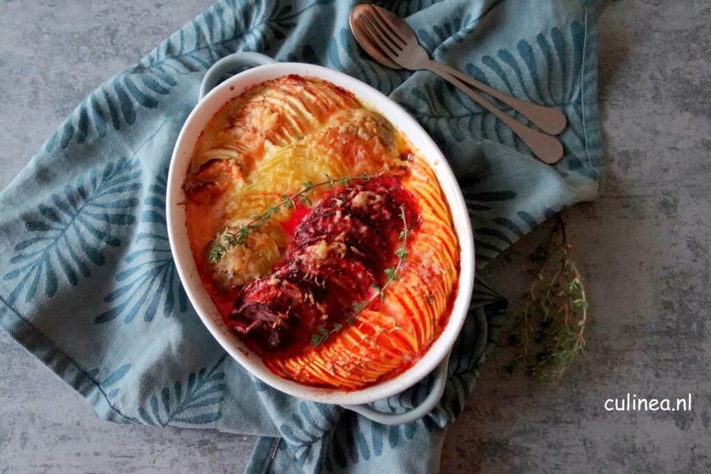 Gratin van knolgroenten