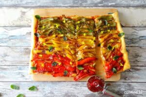 Vegetarisch pizzaatjes van de Pizzarette