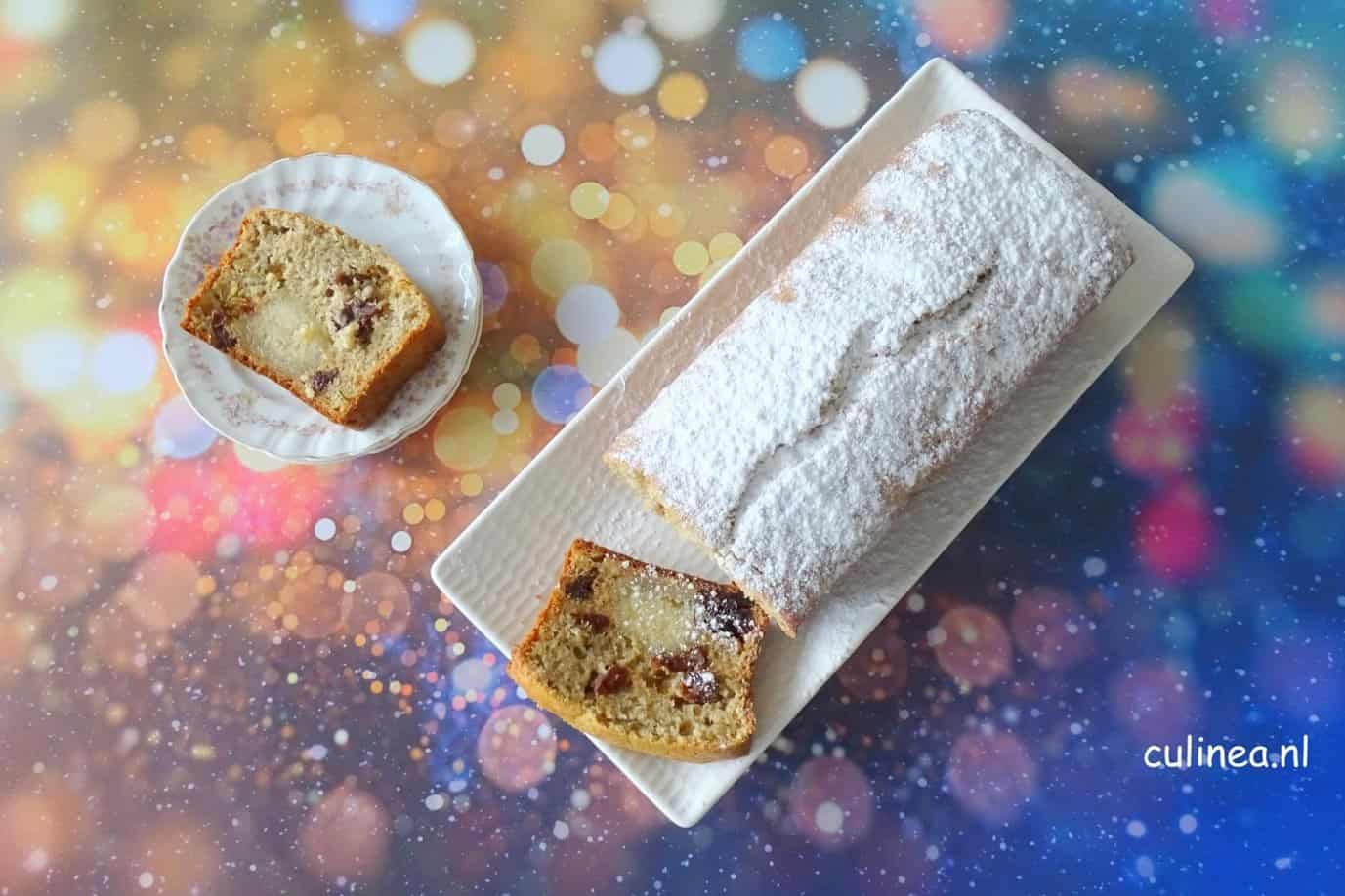 bananenbrood met cranberries en spijs