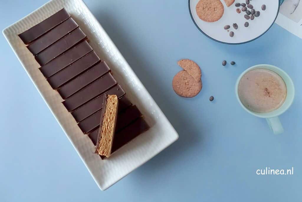 Pindakaas chocolade proteïne repen