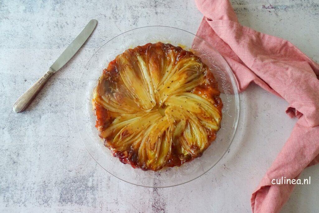 Tarte tatin van witlof