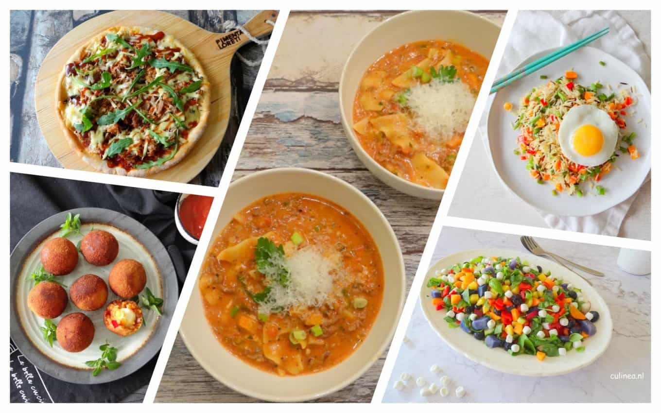 Koken met etensrestjes