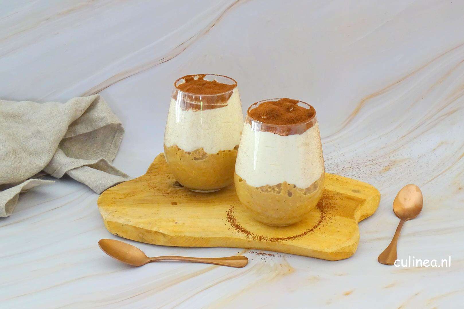 Tiramisu overnight oats