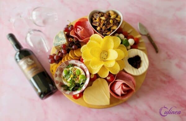 Borrelplank samenstellen