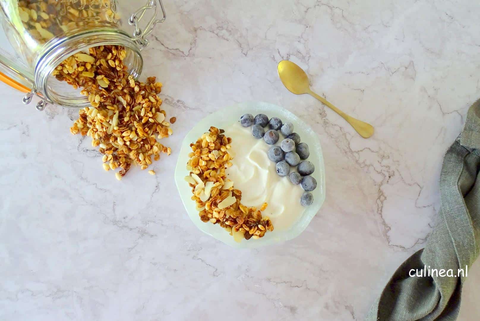 Citroen maanzaad granola