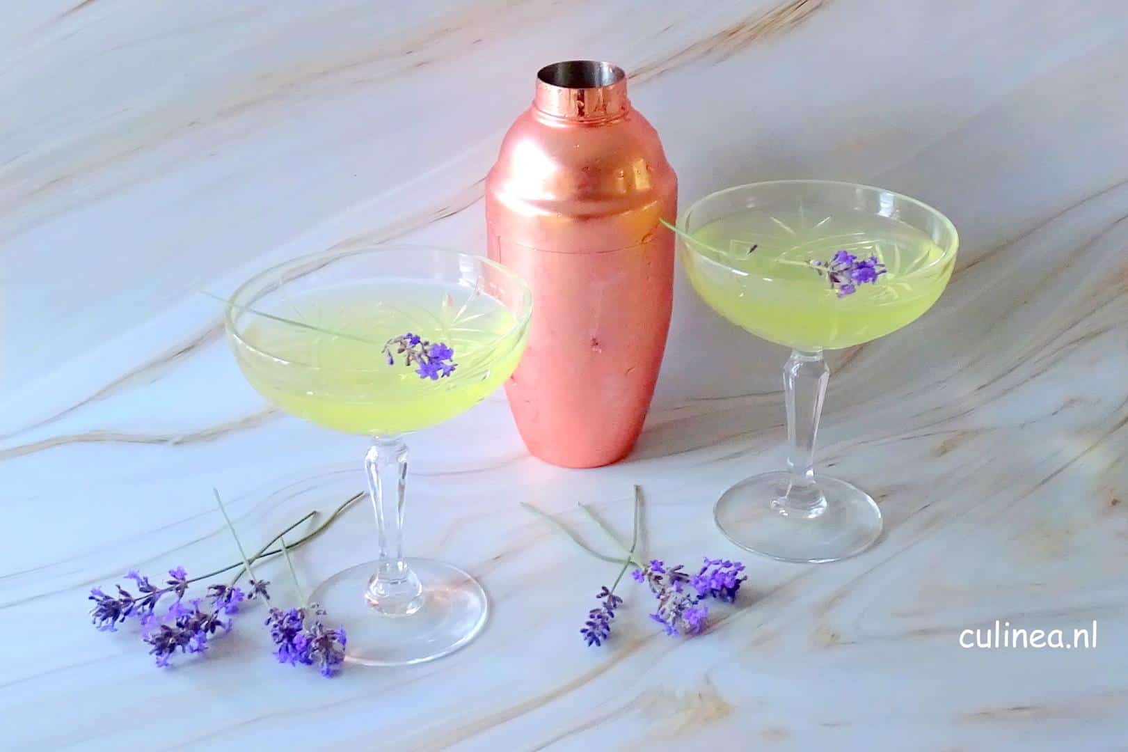 Limoncello lavendel cocktail