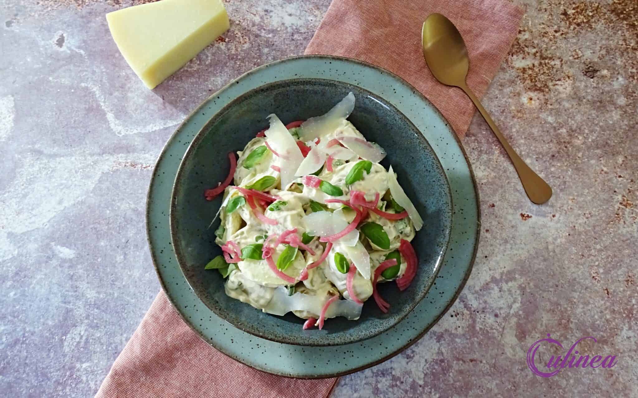 Pittige aardappelsalade