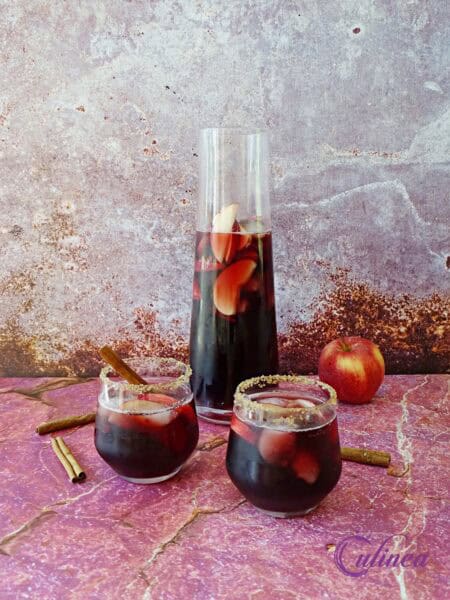 Appel cider sangria