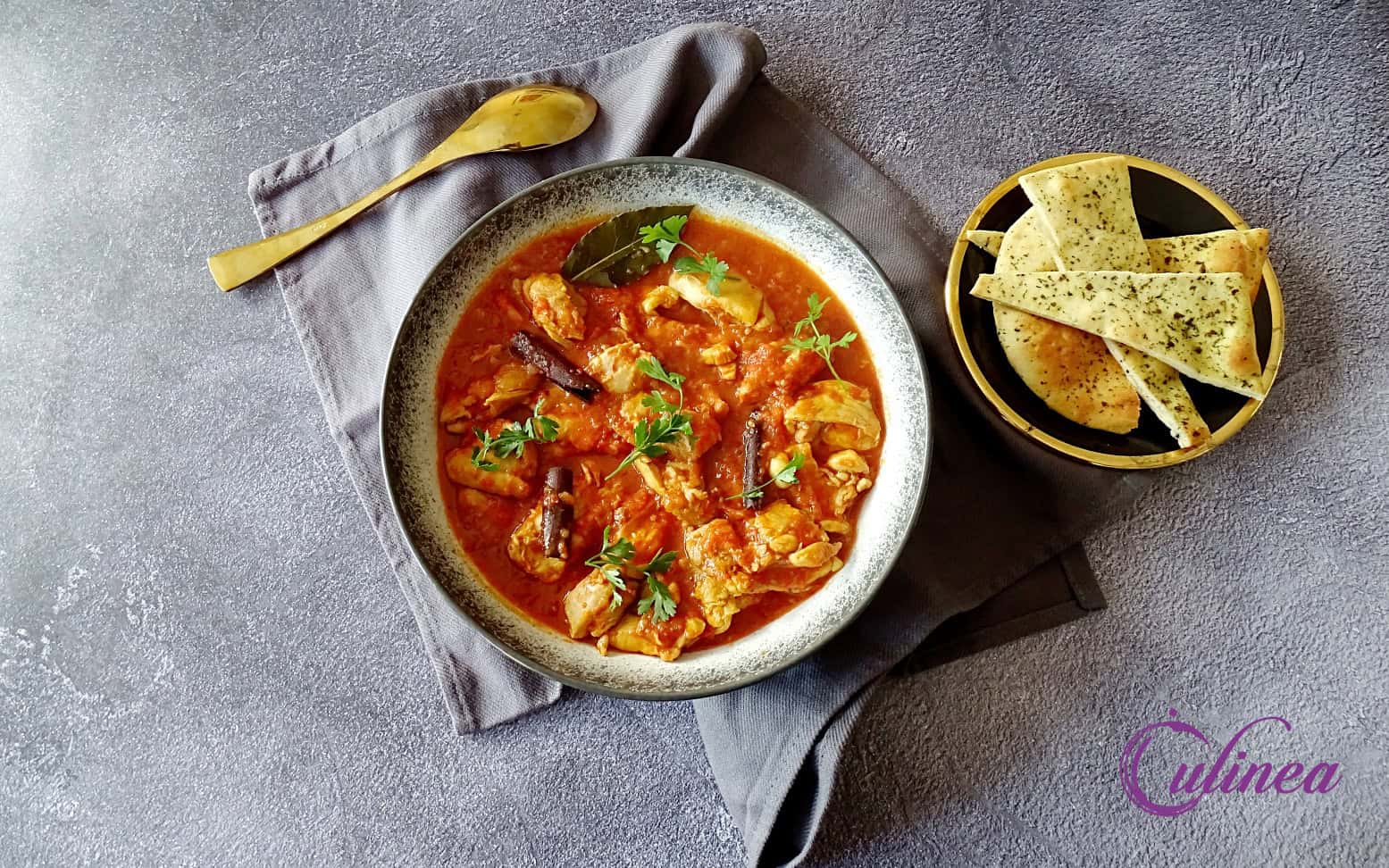 Punjabi curry van kip