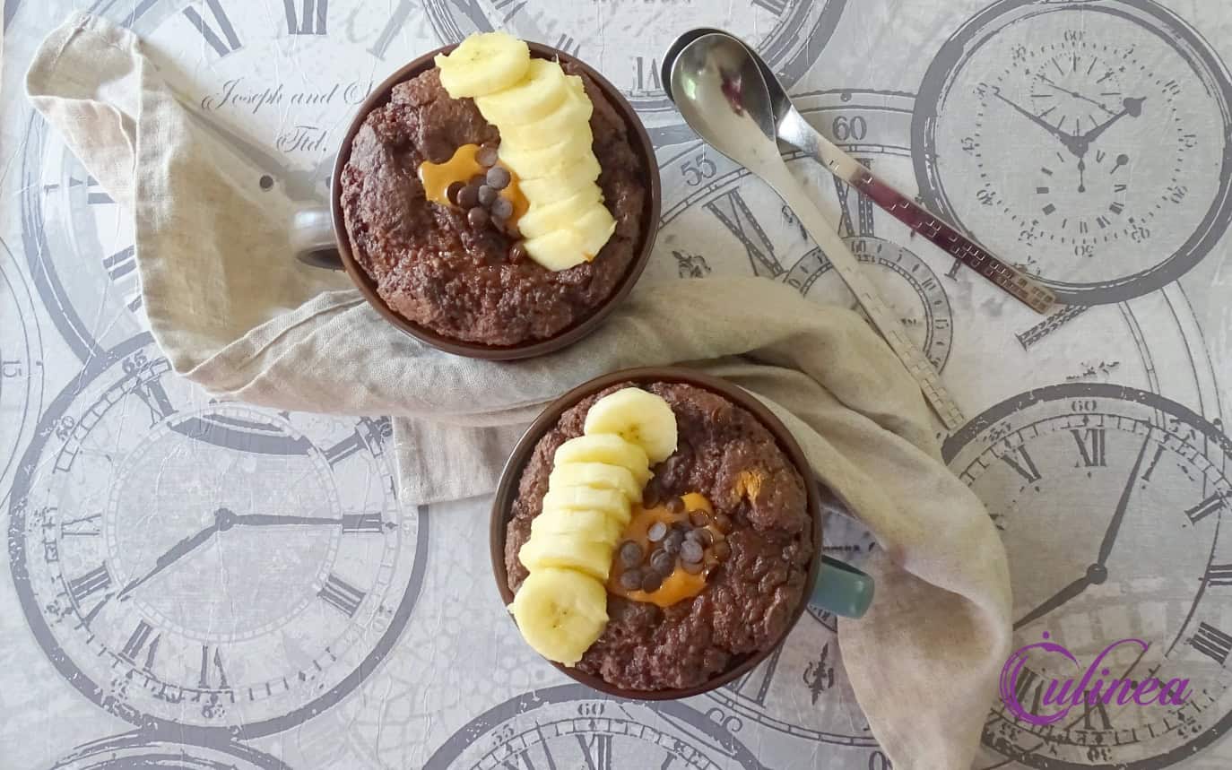 Chocolade baked oats