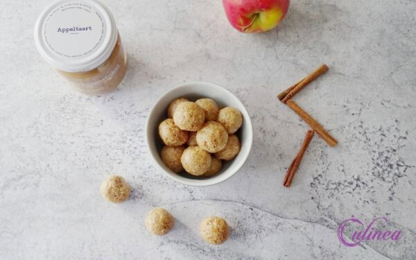 Pindakaas proteïne bliss balls