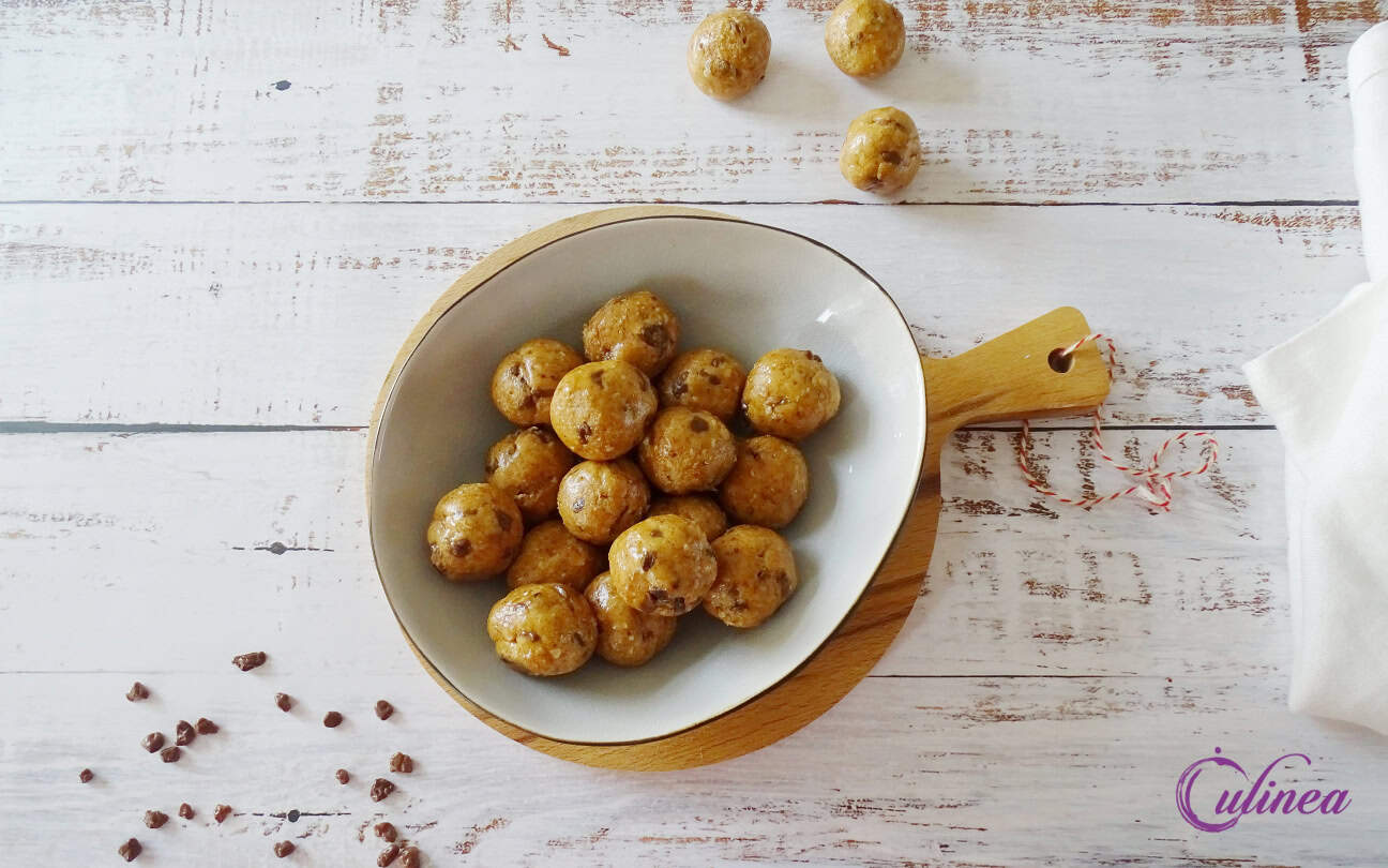 Pindakaas proteïne bliss balls