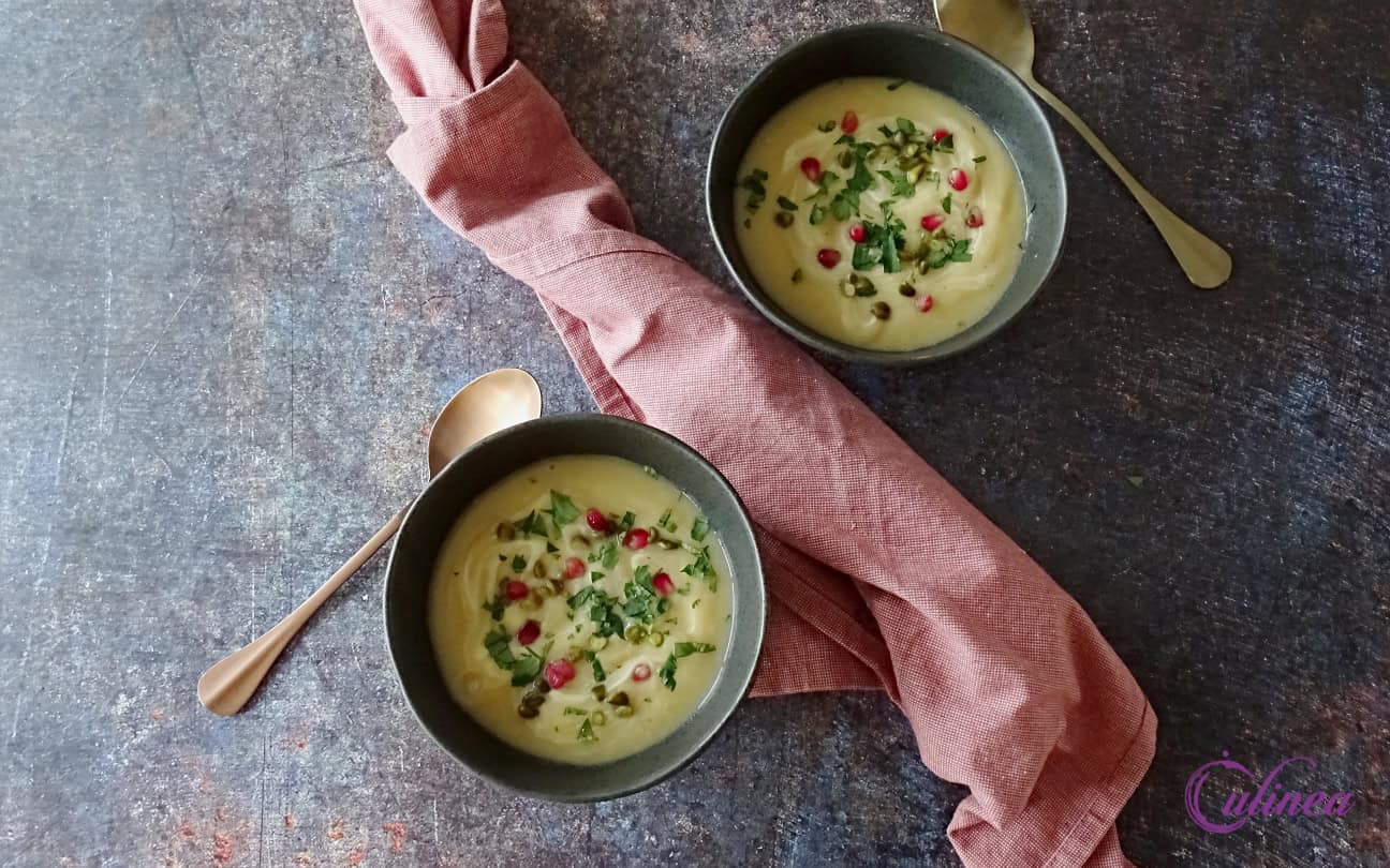 Bloemkoolsoep met ras-el-hanout