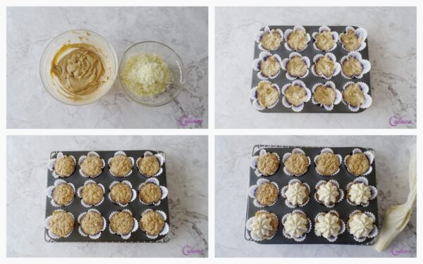Pastinaakmuffins met topping