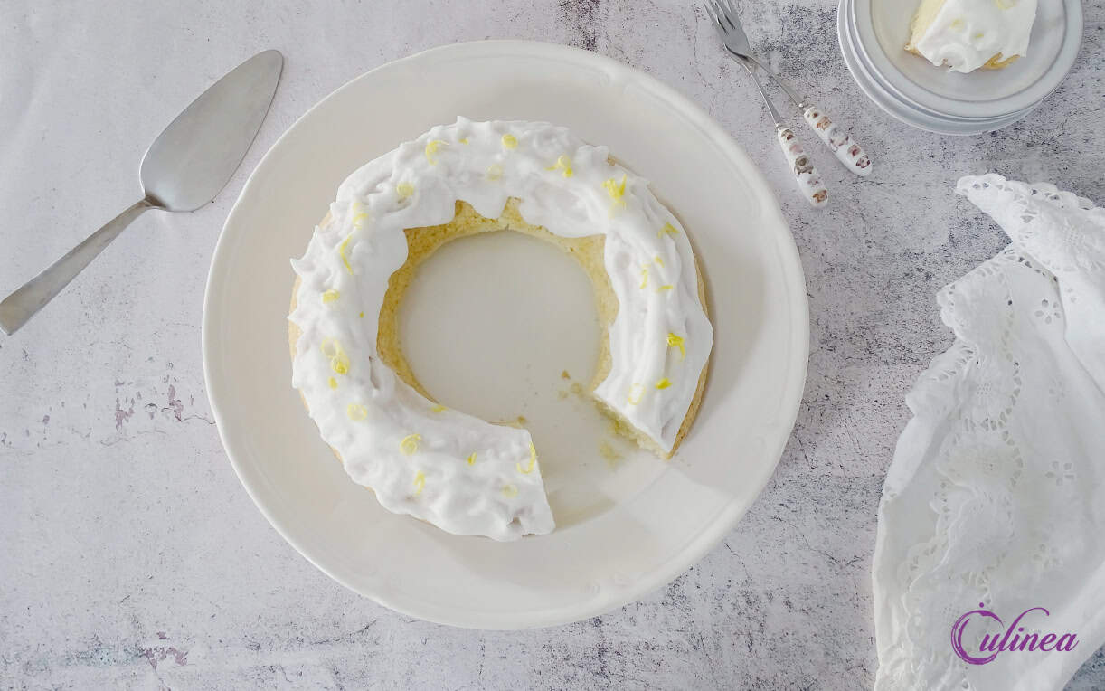 Citroencake met citroenglazuur