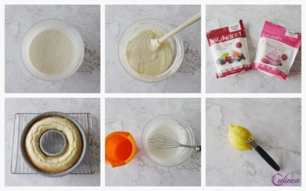 Citroencake met citroenglazuur