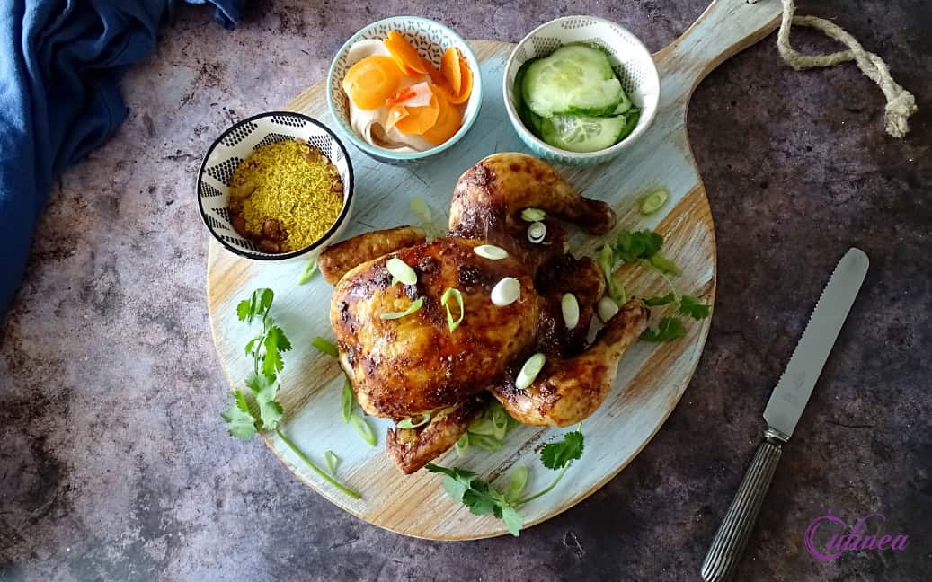 Indonesische geroosterde kip