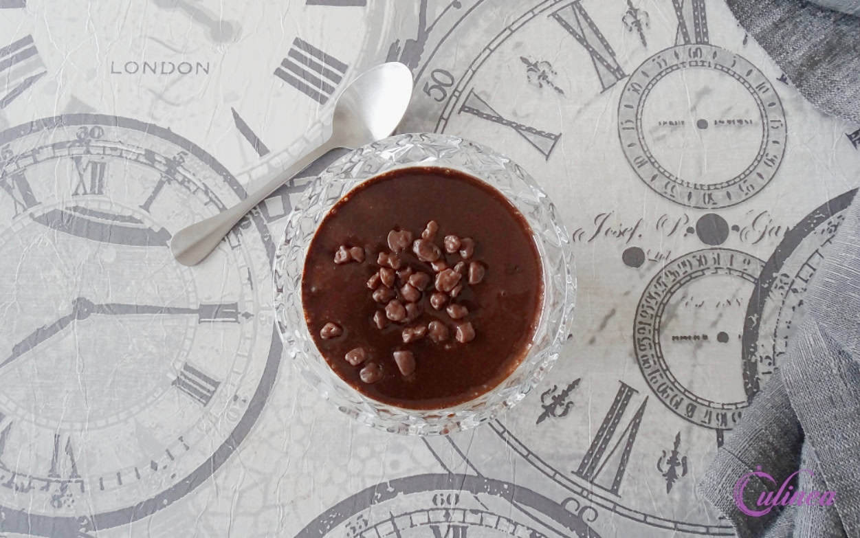 Overnight oats met chocolade ganache