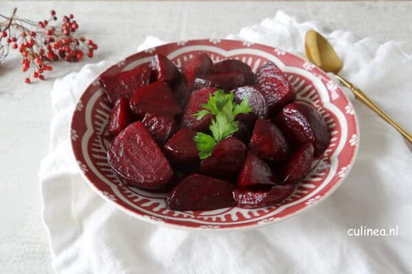 Heel veel heerlijke rode biet recepten