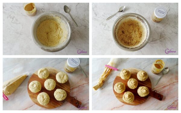 Pindakaas cupcakes met witte chocolade