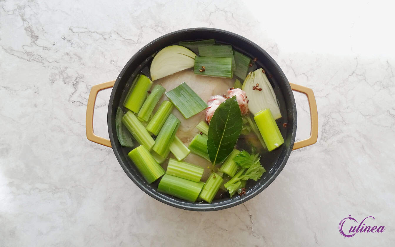Zelf kippenbouillon maken