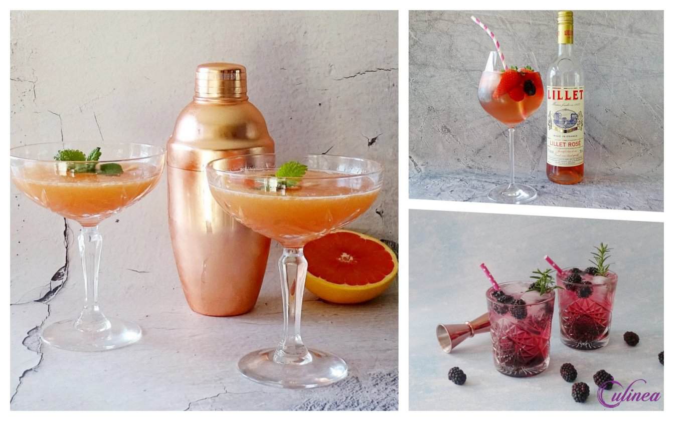 Cocktails met Lillet Rosé