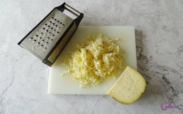 Mac en Cheese met truffelkaas en paddenstoelen