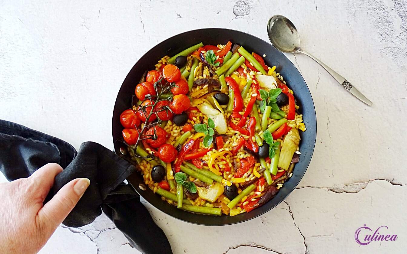 Vegetarische paella