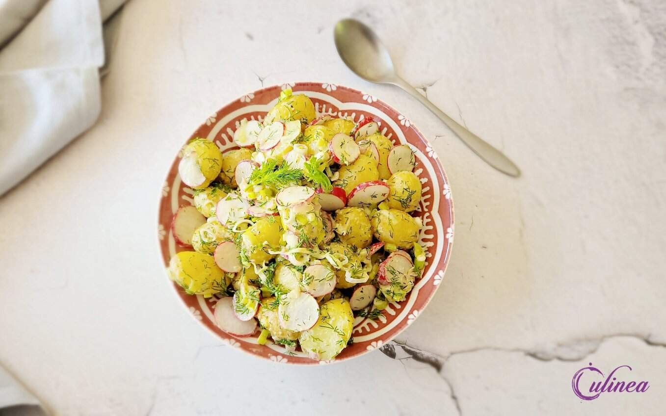 Aardappelsalade met dille