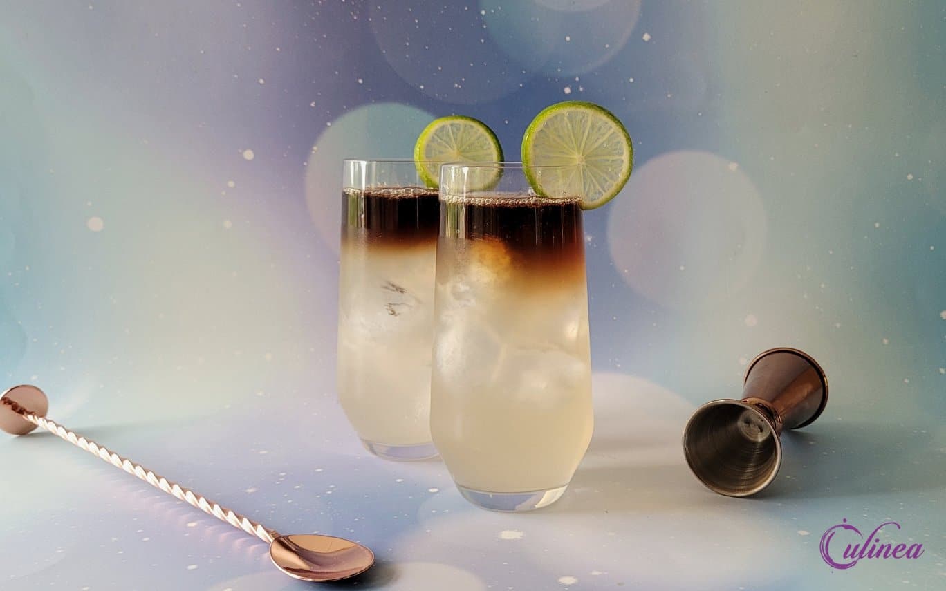 Dark 'n Stormy cocktail