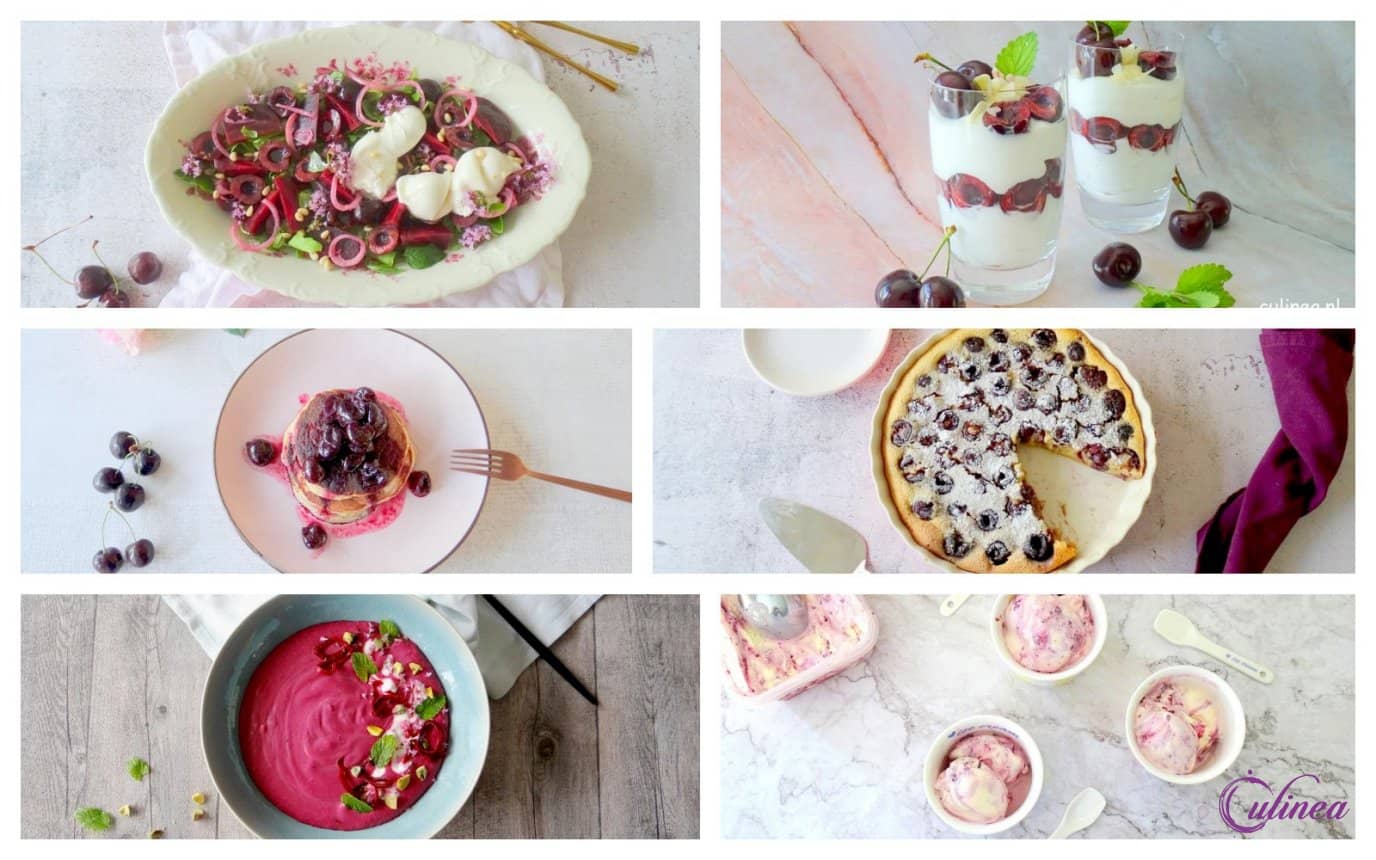 Kersen in het seizoen, geniet ervan