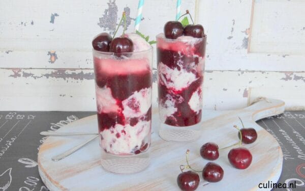 Kersen in het seizoen, geniet ervan