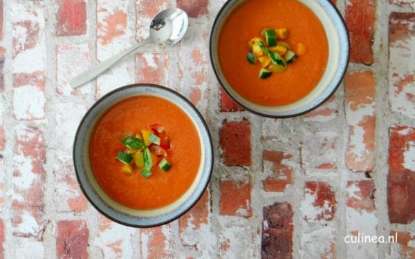Koude soepen voor warme dagen