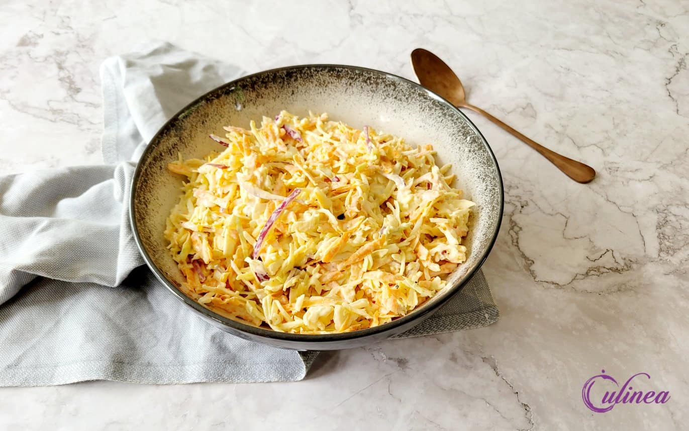 Simpele witte koolsalade