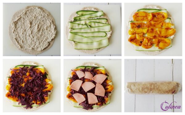 Drie verschillende Koude Wraps Recepten