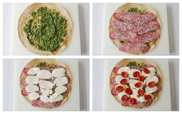 Drie verschillende Koude Wraps Recepten